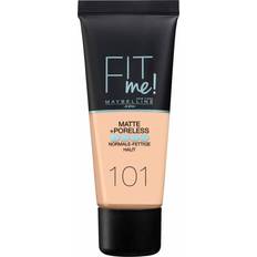 Fit me matte + poreless foundation Maybelline Fit Me Matte + Poreless Foundation #101 True Ivory