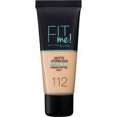 Maybelline Fit ME! Foundation matte poreless #112-soft beige