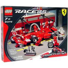 F1 lego LEGO Racers Ferrari F1 Pit Set 8375