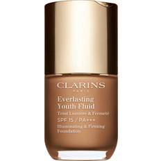 Anti-Age - Mature Skin Foundations Clarins Everlasting Youth Fluid SPF15 PA+++ #115 Cognac