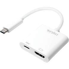 LogiLink USB C-USB C/HDMI M-F