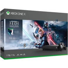 Xbox 360 (Titoli selezionati) - Xbox One Console da gioco Microsoft Xbox One X Star Wars Jedi: Fallen Order Bundle Nero 1000 Gb Wi-fi