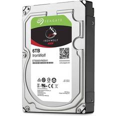 Nas 6tb Seagate IronWolf 6TB NAS Hard Drive 7200 RPM 256MB Cache SATA 6.0Gb/s CMR 3.5' Internal HDD for RAID Network Attached Storage ST6000VN0033