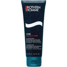 Facial cleanser Biotherm Homme T-Pur Anti-Oil & Shine Exfoliating Facial Cleanser