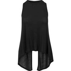 Urban Classics HiLo Viscose Top - Zwart