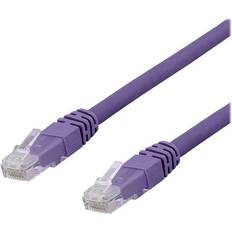 15 m - RJ45-RJ45 - Verkkokaapeli Kaapelit Deltaco U/UTP Cat6a RJ45 LSZH