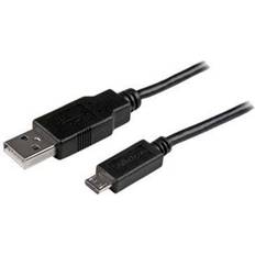 Cables Slim USB A - USB Micro-B 5-pin 2.0 3m