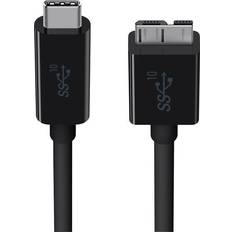 Cable USB - USB C-USB Micro-B Cables Belkin USB C - USB Micro-B 3.1 1m