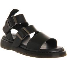 Dr. Martens Gryphon Brando Leather Gladiator Sandals - Black