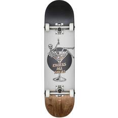Globe G1 Excess 8.0" FU Complete valkoinen white/brown