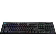 Logitech Clavier de jeu Mécanique RVB Sans Fil G915 LIGHTSPEED Bluetooth 2.4 GHz Nordique Commutateur