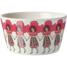 Round Breakfast Bowls Design House Stockholm Elsa Beskow Poppy Breakfast Bowl 13cm 0.5L