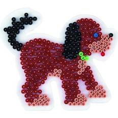 Hundar Pärlor & Pärlplattor Hama Beads Midi Beads Pegboard Dog 287