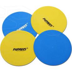 FITPAWS Accesorios De Entrenamiento 4 Unidades Amarillo Y Azul Multicolor