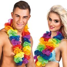 Carnaval Accessoires Boland Hawaii krans lei