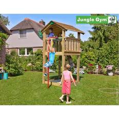 Sand Boxes Playground Jungle Gym Jungle Cottage Fireman's Pole