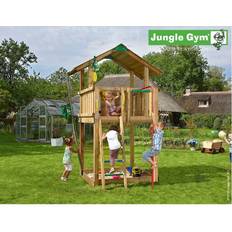 Sand Boxes Playground Jungle Gym Jungle Chalet Fireman's Pole