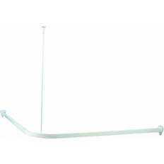 Vit Duschdraperistänger Arrow Safir
