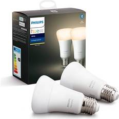 E27 - Zigbee Hehkulamput Philips Hue White 9 W E27 LED-lamppu, 2 kpl