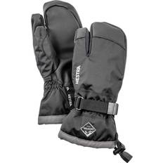 Svarte Votter Hestra Jr Gauntlet CZone 3-finger - Black & Graphite (32532-100380)