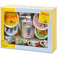 Dockservis Micki Pippi Longstocking Porcelain Kids Tea Set