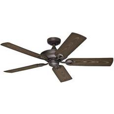 IP44 Ventilateurs Hunter Maribel 132 cm Brun