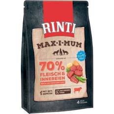 Hundefutter Haustiere Rinti Max-I-Mum Beef 4kg