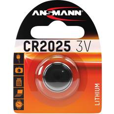 Ansmann HyCell Batteria a bottone CR 2025 3 V 6 pz. 140 mAh Litio CR2025