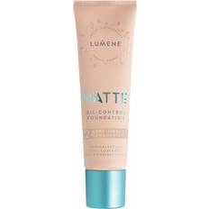 Lumene Matte Oil-Control Foundation #2 Soft Honey