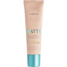 Lumene Matte Oil-Control Foundation #1 Classic Beige