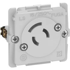 Lampensteckdosen Schneider Electric Fuga 509D0018 1-way