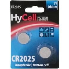 Hycell Batteria a bottone CR 2025 3 V 2 pz. 140 mAh Litio CR 2025