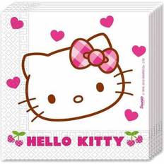 Black Paper Napkins Napkins Hello Kitty 20-pack