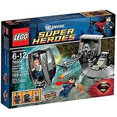 Superman Building Games LEGO Super Heroes Superman Black Zero Escape 76009