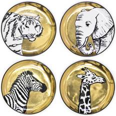 Jonathan Adler Animalia Untersetzer 10cm 4Stk.