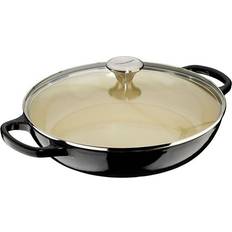 Le Creuset Black Onyx Signature Cast Iron med lokk 3.5 L 30 cm