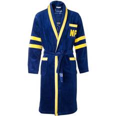 Rugby Ivy League Bathrobe Unisex - Blue/Yellow