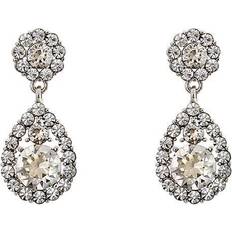 Lily and Rose Petite Sofia Earrings - Silver/Transparent