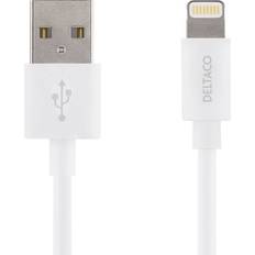 Deltaco USB A - Lightning 1m