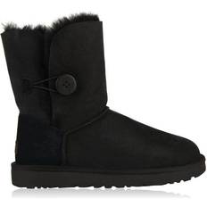 Ugg bailey button boots UGG Bailey Button II Kids Boots - Black