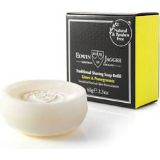 Edwin Jagger Savon de Rasage Traditionnel Recharge Citron Vert et Grenade