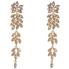Petite Laurel Earrings - Gold/Watercolors