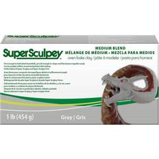 Sculpey Super Sculpey Medium Blend Grey 454g