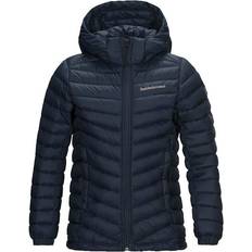 Peak Performance Kid's Frost Down Hooded Jacket - Blue Shadow (G58685131-2N3)