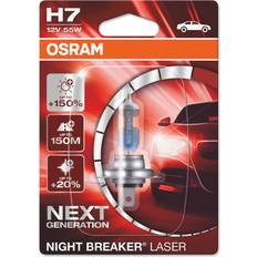 H7 12v 55w px26d Osram H7 Night Breaker Laser Halogen Lamps 55W PX26d