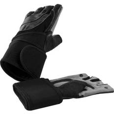 Gorilla Leren Fitness Handschoenen Met Polsbandage