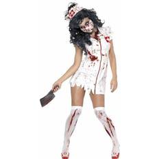 Smiffys Costume Infirmiere Zombie Blanc