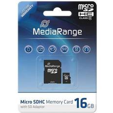 MediaRange MR958 memoria flash 16 GB MicroSDHC Clase 10