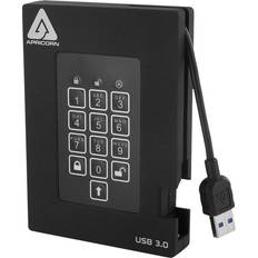 Apricorn Aegis Padlock Fortress 500GB USB 3.0