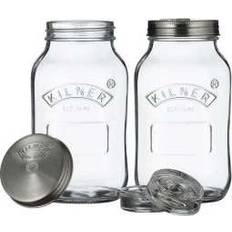 Fermentation glas Kilner Fermentation Jar Køkkenbeholder 2stk 1L